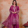 Embroidered Premium Cotton Three-Piece Suit -  Hayats Collections