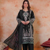 Embroidered Premium Cotton Three-Piece Suit -  Hayats Collections