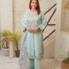 Embroidered 3-Piece Cotton Lawn Suit - Hayat’s Collections
