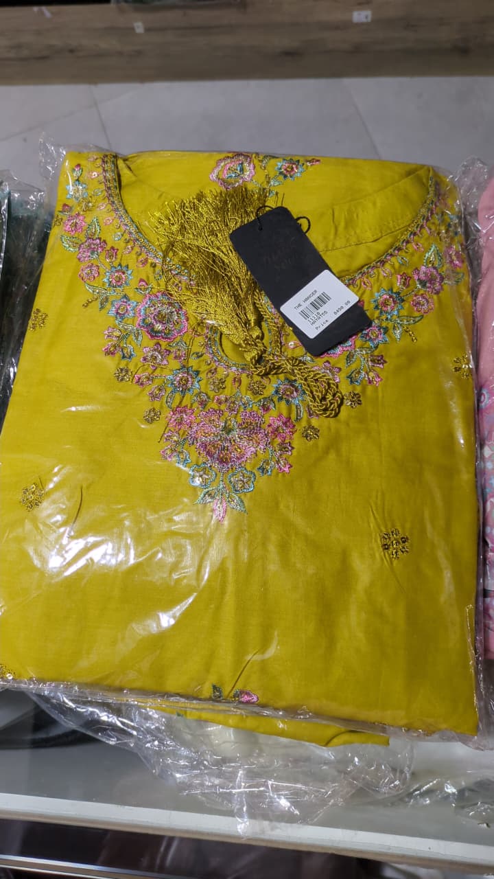 Embroidered 3-Piece Cotton Lawn Suit - Hayat’s Collections
