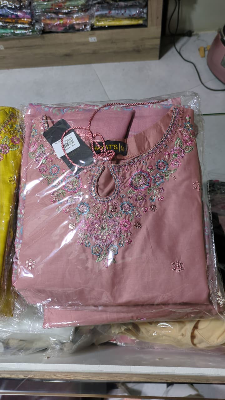 Embroidered 3-Piece Cotton Lawn Suit - Hayat’s Collections